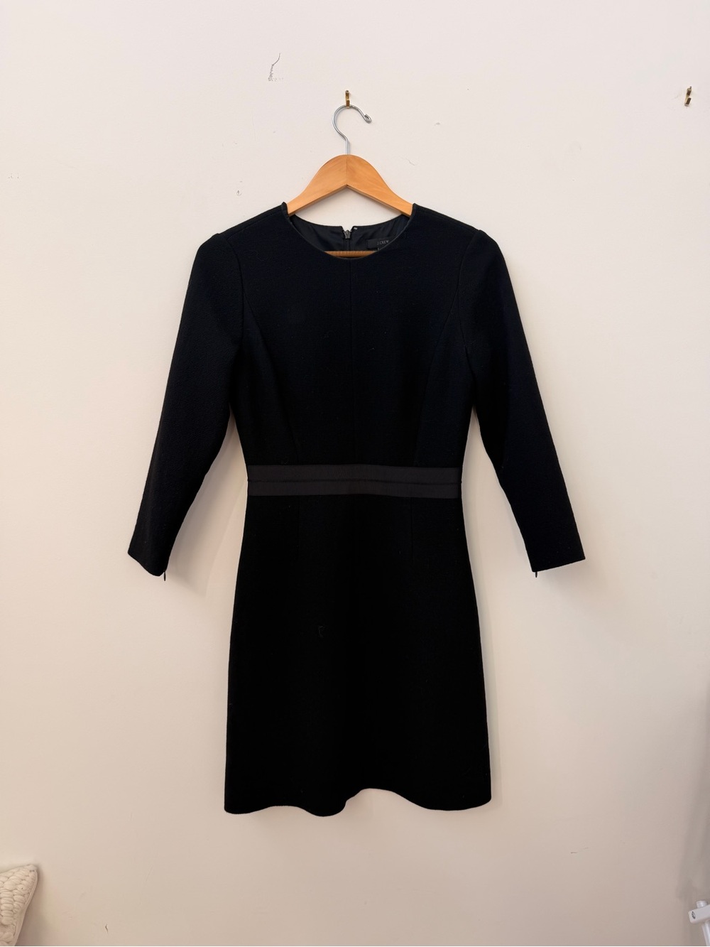 J. Crew Classic Black Work to Dress